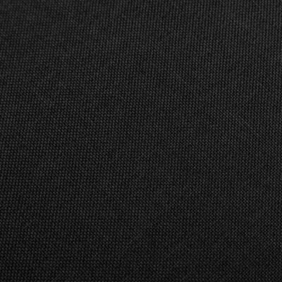 vidaXL Bar Stools 2 pcs Black Fabric