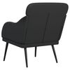 vidaXL Armchair Black 63x76x80 cm Faux Leather