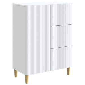 vidaXL Sideboard White 66 x 34.5 x 90 cm Engineered Wood
