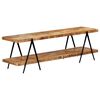 vidaXL TV Cabinet 160x40x50 cm Solid Mango Wood
