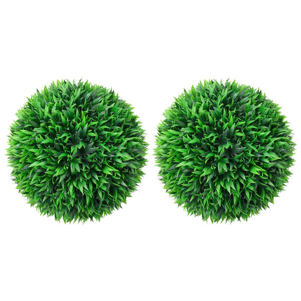 vidaXL Artificial Boxwood Balls 2 pcs 47 cm