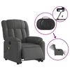 vidaXL Electric Stand up Massage Recliner Chair Dark Grey Fabric