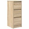 vidaXL Sideboard Sonoma Oak 29.5x34x76 cm Engineered Wood