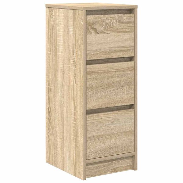 vidaXL Sideboard Sonoma Oak 29.5x34x76 cm Engineered Wood