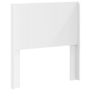 vidaXL Headboard White Engineered Wood