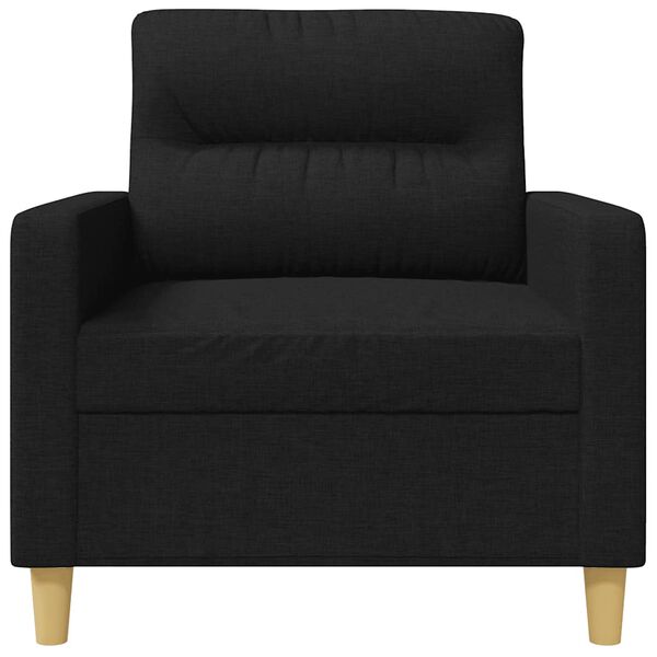 vidaXL Sofa Chair Black 60 cm Fabric