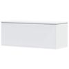 vidaXL Storage Box White 90x35x35 cm Engineered Wood