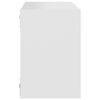 vidaXL Wall Cube Shelves 4 pcs White 22x15x22 cm