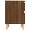 vidaXL Bedside Cabinet Brown Oak 40x35x50 cm