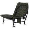 vidaXL Fishing Bed with Adjustable Mud Legs Foldable Camouflage