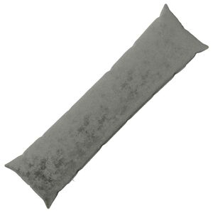 vidaXL Throw Pillow HEERLEN Dark Grey 40 x 145 cm Flannel