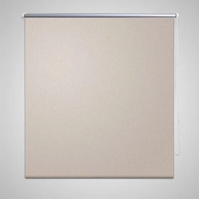 Roller blind blackout 140 x 175 cm beige