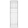 vidaXL Gabion Basket Post 40x40x140 cm Iron