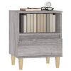 vidaXL Bedside Cabinets 2 pcs Grey Sonoma 40x35x50 cm