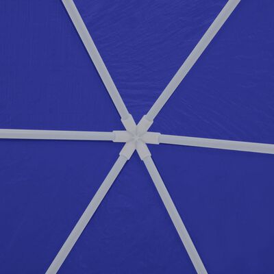 vidaXL Marquee with 6 Side Walls Blue 2x2 m