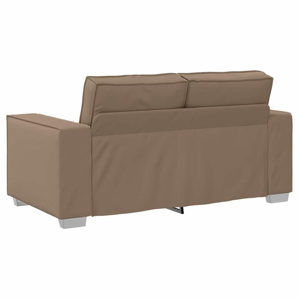vidaXL Sofa Cappuccino 160 x 80 x 84 cm Fabric