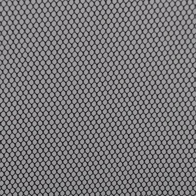 Insect Door Screen 5-Piece Mesh Curtain 220 x 125 cm Black Polyester
