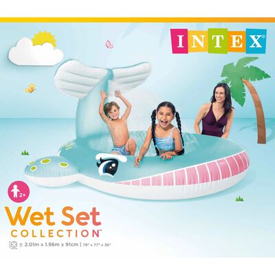 Intex Whale Spray Pool 201x196x91 cm