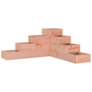 vidaXL Garden Planter 4-Tier 80.5x79x36 cm Solid Wood Douglas