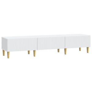 vidaXL TV Cabinet with Drawer White 147 x 34.5 x 30 cm Engineered Wood