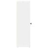 vidaXL Bathroom Cabinet with Roll Holder White 20.5x22x72 cm