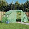 vidaXL Greenhouse with Steel Frame Green 8 m² 4x2x2 m