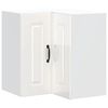 vidaXL Kitchen Wall Corner Cabinet Kalmar High Gloss White Engineered Wood