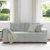 vidaXL Loveseat Sofa Light Grey 140 cm Velvet