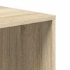 vidaXL Shoe Storage Bench Sonoma Oak 105x35x35 cm Engineered Wood
