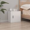 vidaXL Wall-mounted Bedside Cabinets 2 pcs White 50x30x47 cm