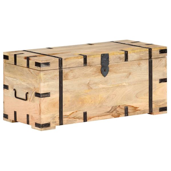 vidaXL Chest 90x40x40 cm Solid Mango Wood
