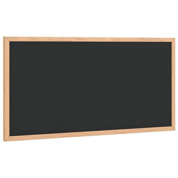 vidaXL Chalkboard with Solid Pine Wood Frame Black 60x30 cm