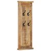 vidaXL Coat Racks 2 pcs Solid Wood Mango 38x100 cm