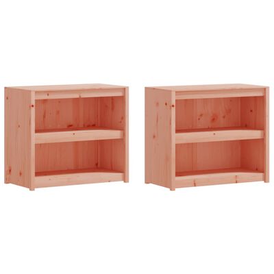 vidaXL Outdoor Kitchen Cabinets 3 pcs Solid Wood Douglas