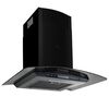 vidaXL Wall Mounted Range Hood Stainless Steel 756 m&sup3;/h 60 cm Black