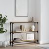 vidaXL Console Table Sonoma Oak 100x22.5x75 cm Engineered Wood