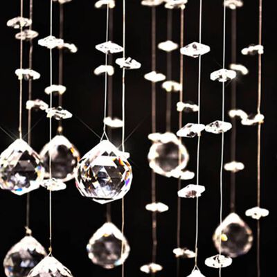 Chandelier 180 Crystals Pendant Ceiling Lamp