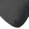 vidaXL Pallet Cushion Black 80x80x12 cm Fabric