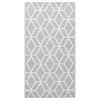 vidaXL Outdoor Carpet | Grey | Polypropylene | 80 x 150 cm | Outdoor Carpet