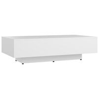 vidaXL Coffee Table White 115x60x31 cm Engineered Wood
