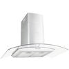 vidaXL Wall Mounted Range Hood 90 cm Stainless Steel 756 m&sup3;/h LED