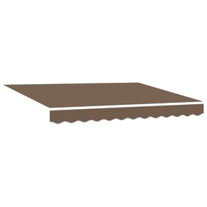 vidaXL Awning Canopy Replacement for 3x2.5 m Beige Polyester
