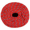 vidaXL Boat Rope Red 6 mm 50 m Polypropylene
