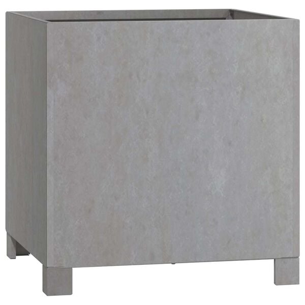 vidaXL Planters with Legs 2 pcs Rusty 40x40x40 cm Corten Steel