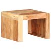 vidaXL Side Table | Natural Wood | Solid Acacia wood | Small | Durable