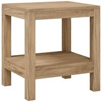 vidaXL Bathroom Side Table 45x35x45 cm Solid Wood Teak