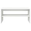 vidaXL TV Cabinet White 60x40x40 cm Engineered Wood