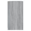 vidaXL Sideboard Grey Sonoma 70x40.5x75 cm Engineered Wood