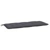 vidaXL Garden Bench Cushion Anthracite 120x50x7 cm Oxford Fabric