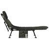 vidaXL Fishing Bed with Adjustable Mud Legs Foldable Camouflage